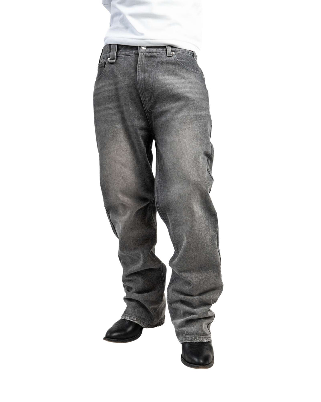 BOOTCUT JEANS - Gray
