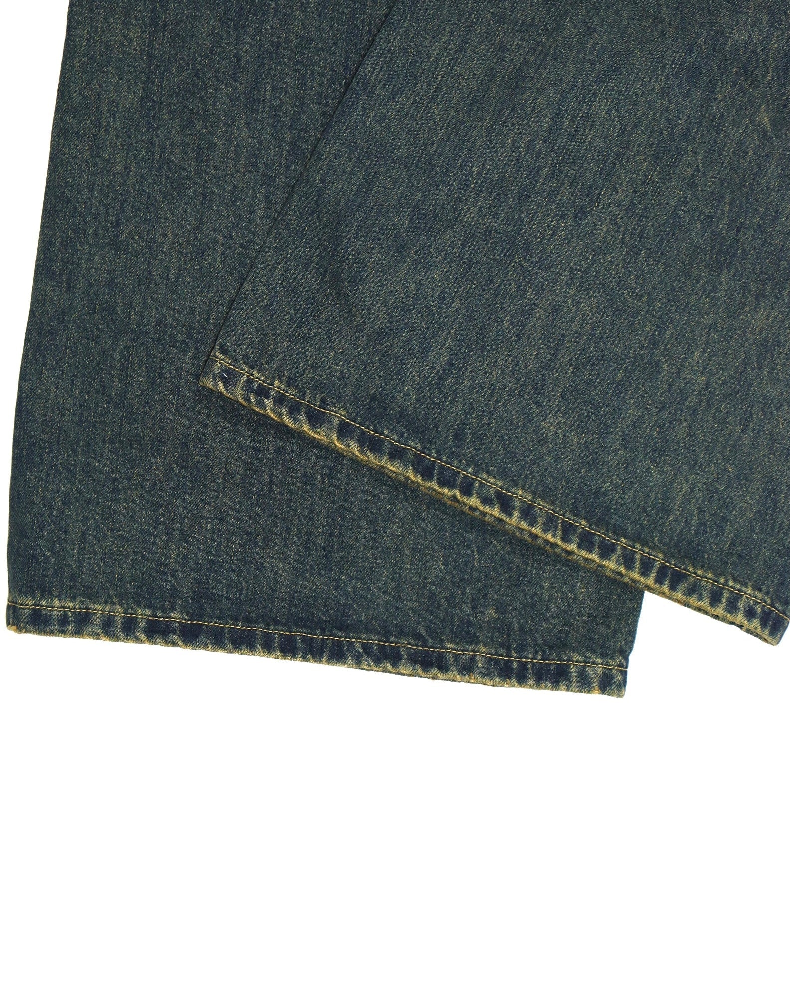 BAGGY WASHED JEANS - Acid blue