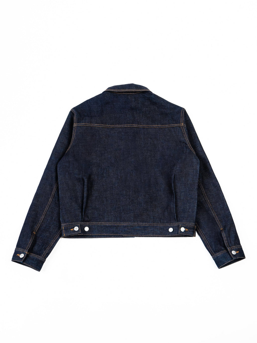 RAW DENIM JACKET - Marine